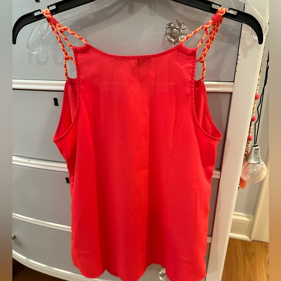 Jessica Simpson Coral Braided Strap Blouse - Picture 4 of 7